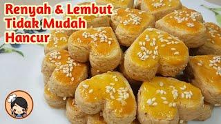 Resep KUE KACANG RENYAH LUMER DIMULUT