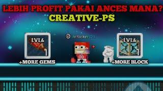 LEBIH PROFIT MANA??!! | Perbandingan Ances Merah Dengan Ances Biru Creative-PS | BEST GTPS 2023