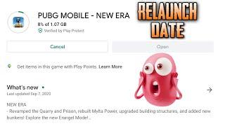 PUBG MOBILE Relaunch Date is here | New Release Date is Out for Pubg Mobile India