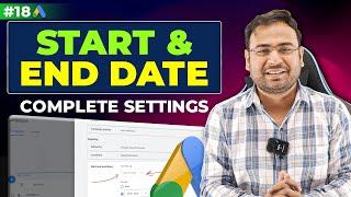 Google Ads Course | Start & End Date in Google Ads | Part#18 | UmarTazkeer