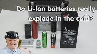 #256 Which batteries are best for winter? (Arduino or ESP8266 / ESP32 projects)