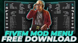 Fivem Mod Menu [2024] | GTA V Fivem Mod Menu [FREE] | NEW Fivem Mod Menu [Download]