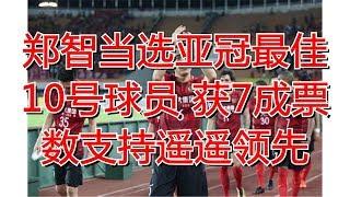 郑智当选亚冠最佳10号球员 获7成票数支持遥遥领先