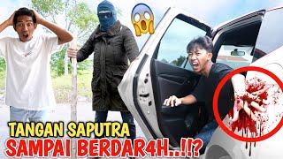 SAPUTRA Tangannya H4ncur KEJEPIT PINTU MOBIL, DIKEJAR MISTER X DIJALAN?! | Mikael TubeHD