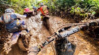 MUITA LAMA E ATOLEIRO NA TRILHA DE MOTO | 7º Trilha do carvão