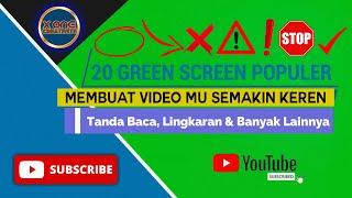 20 GREEN SCREEN TANDA BACA TERBARU 2020