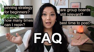 Best TIME To Post? Maximum REPINS? Are Group Boards DEAD? // Pinfluencer Academy Live Coaching