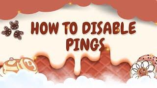 ˚ ༘ ⋆｡How to DISABLE PINGS on your server (Mimu & YAGPD)