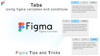 Tabs component using #figma variables | interactive tab component | fully functional tab bar