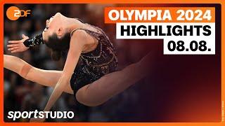 Olympia Highlights Donnerstag 08.08. | Paris 2024 | sportstudio