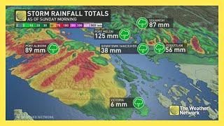 Atmospheric River Bringing Heavy Rain for B.C.’s South Coast