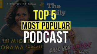 5 most popular podcast in the world | #shorts #youtubeshorts