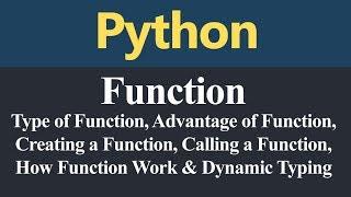 Function and How Function Work in Python (Hindi)