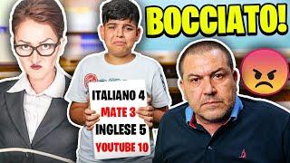  Christian è STATO BOCCIATO!! Papà legge La SUA PAGELLA e finisce MALE...