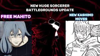 FREE MAHITO? KASHIMO MOVES? DOMAIN REWORK NEW SORCERER BATTLEGROUNDS UPDATE|| Sorcerer Battlegrounds