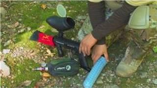 Paintball Tips : How to Load a Paintball Gun