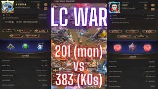LC WAR 201 (mon) vs 383 (K0s) -Last Shelter Survival