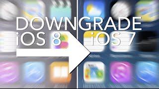 HOW TO: Downgrade iOS 8 to iOS 7.1.2