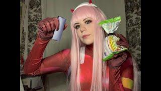 ASMR Fast & Aggressive Triggers With Zero Two