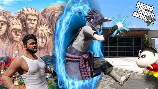 GTA 5!! NARUTO AND SASUKE REACH A LOS SANTOS FRANKLIN THROUGH A PORTAL GTA 5 || TAMIL || GTA 5