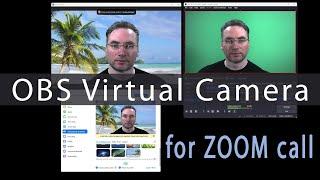 Add OBS virtual camera in Zoom