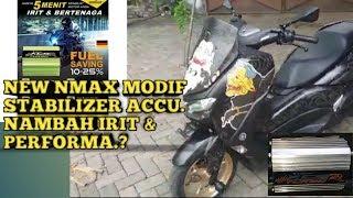 YAMAHA NEW NMAX 2020 MAKASAR MODIF STABILIZER ACCU. NAMBAH IRIT & PERFORMA.?