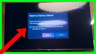 How to Reset Hisense Smart TV (How to Factory Reset Hisense TV)