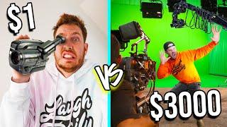 $1 VS $3,000 MOVIES! *Budget Challenge*