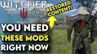 5 Witcher 3 Mods You Need For Your Next Playthrough - Witcher 3 Playthrough Ideas (Witcher 3 Tips)