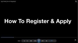 Agri Pedia How to Register