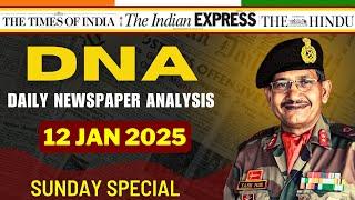 Daily Newspaper Analysis| 12 Jan 2025 | Current Affairs For Defence Aspirants | SSB #upsc #cds