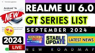 Realme UI 6.0 Android 15 New Update News | Realme GT Series Realme UI 6.0 Update List