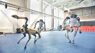 Клип "Электричество" (гр. МИРАЖ). Танец роботов Boston Dynamics (Бостон Динамикс). Электрический я!