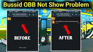 Bussid Obb Problem | Obb Not Show in Bussid | Bus Simulator Indonesia | OBB Not Show | in Hindi |