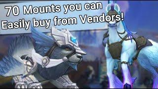 70 Mounts you can easily buy from vendors in WoW | Alliance