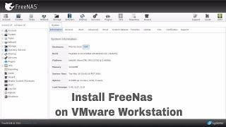 How to Install FreeNas on VMware Workstation 12