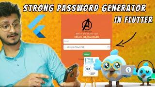 Strong Password Generator in Flutter within TextField