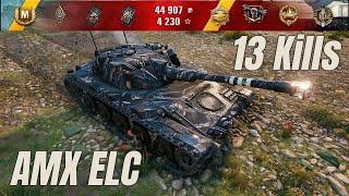 AMX ELC bis - 13 Kills | World of Tanks Fisherman's Bay