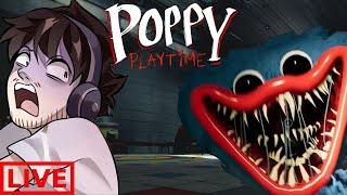 Poppy Playtime: Chapters 1 2 3 & 4 Full Gameplay Walkthrough & All Endings LIVE! 