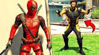 ДЭДПУЛ ИГРАЕТ С РОСОМАХОЙ в ГТА 5 МОДЫ! DEADPOOL WOLVERINE ОБЗОР МОДА в GTA 5 ВИДЕО ИГРЫ ГТА MODS