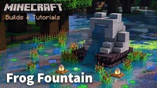 Automatic Frog Fountain - Minecraft Tutorial
