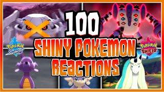 100 INSANE SHINY POKEMON REACTIONS! Shiny Montage Pokemon Sword and Shield