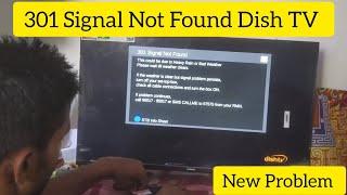 301 Signal Not Found Problem Solve video / How to Dish tv 301 Signal Not Found solve video / 301dish
