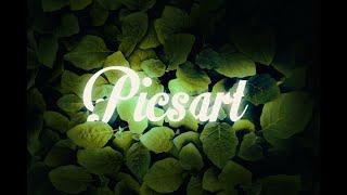 Glowing Effect With Picsart | Photo Editing Tutorial With Light Glowing Letters.