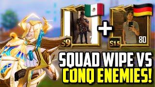 CONQUEROR SQUAD VS FEITZ!! | PUBG MOBILE