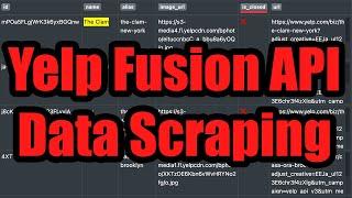 No-Code Yelp API Data Scraping