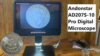 Coin Collector's Digital Microscope Review - Andonstar AD207S-10 Pro