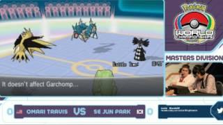 Pokemon World Championship 2014 - Se Jun Park vs Omari Travis (1st) - BASED GOD PACHIRISU﻿