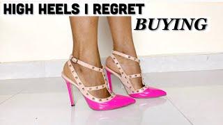 HIGH HEELS I REGRET BUYING | shoes I’ve outgrown | 2020.