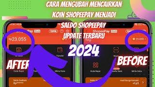 Tutorial Cara Convert Mengubah Koin Shopee Menjadi Saldo Shopeepay Terbaru 2024 lewat aldigitalshop